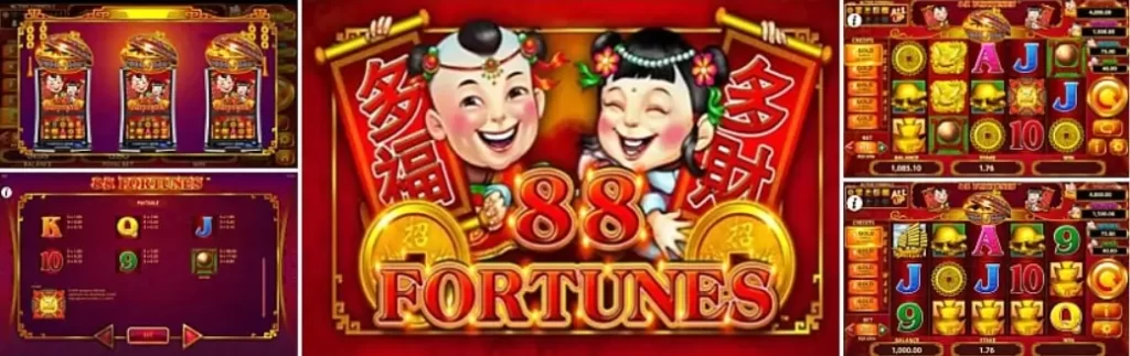 88 Fortunes Casino Slot Games